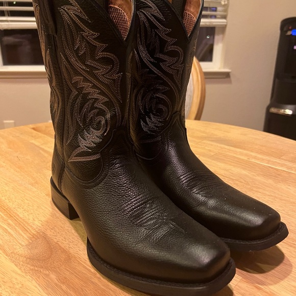 Ariat Men’s Sport Herdsman Western Boot - Square Toe - Picture 2 of 5